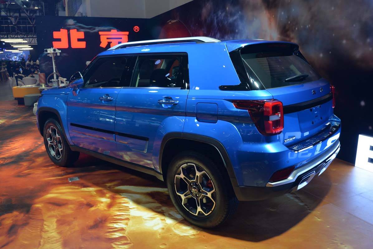 2020北京车展:北京bj30实车首发亮相