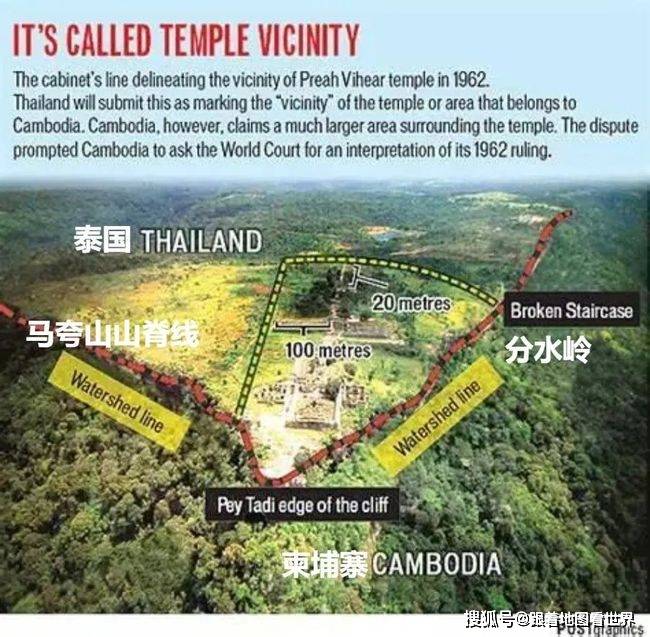 原创柏威夏寺主权之争泰国还是柬埔寨千年古寺到底属于谁