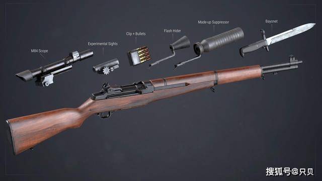 美国步枪发展史图谱图片