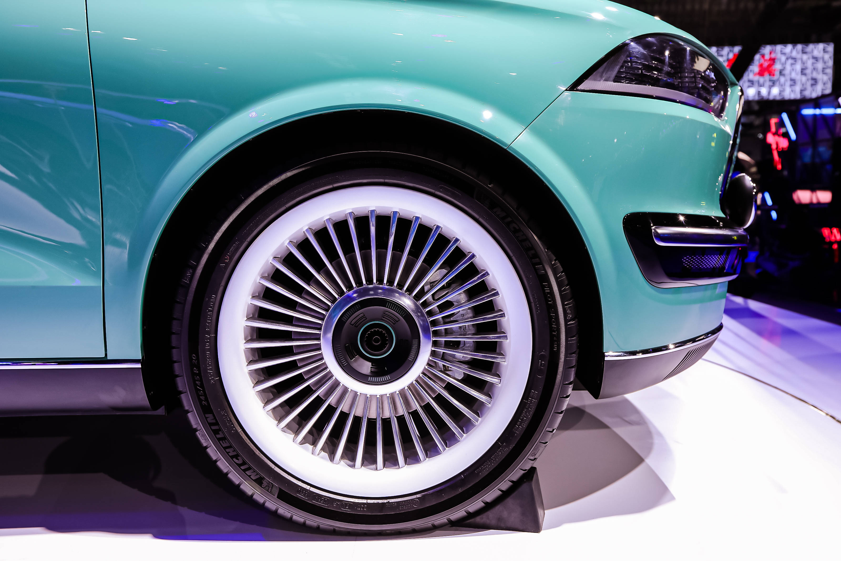 原创北京车展e3展馆遇见60年前造型概念车 疑似纯电 能开动 非模型