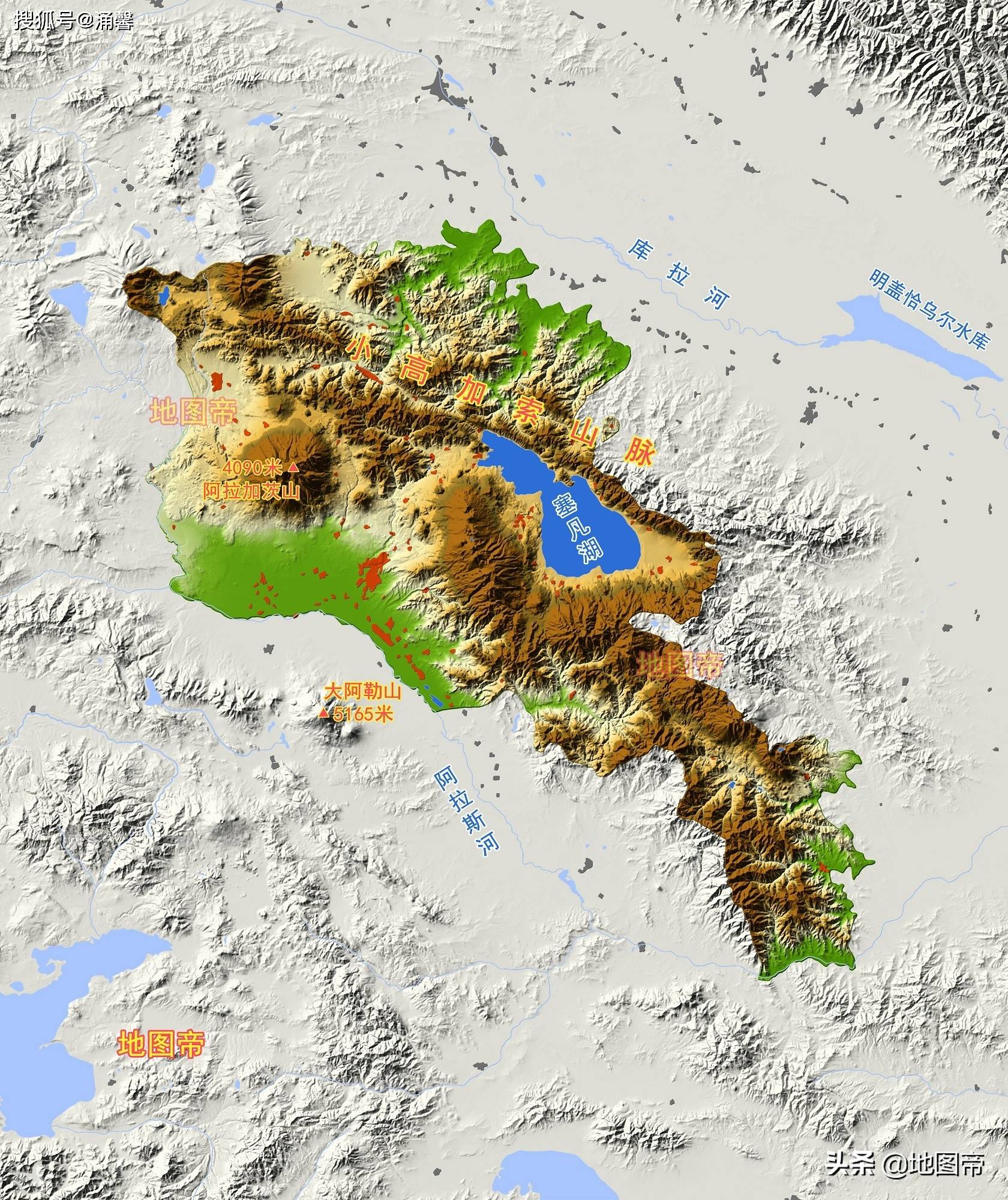 高加索地区人口图片