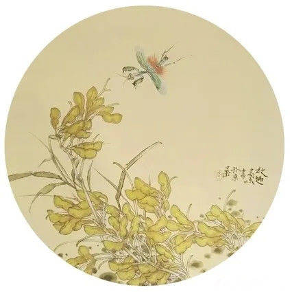 《金秋时节又逢君》 ～～书画家高磊的毛豆系列作品欣赏