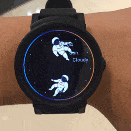 太空人手表gif图片