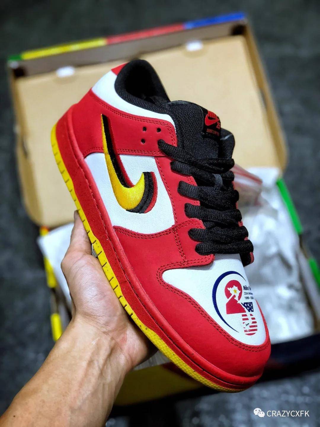 耐克nike dunk sb low pro vietnam 25年限定 低帮板鞋