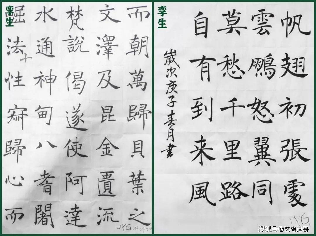 孪生画室应届美术生绝地反击,她拿到了川美书法榜眼