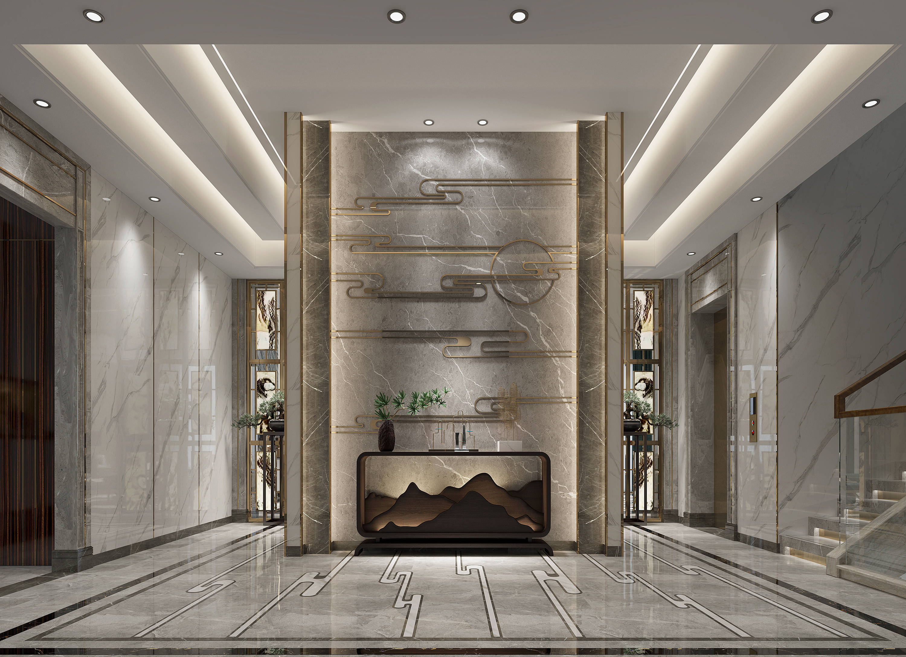 如今最流行轻奢新中式美到极致