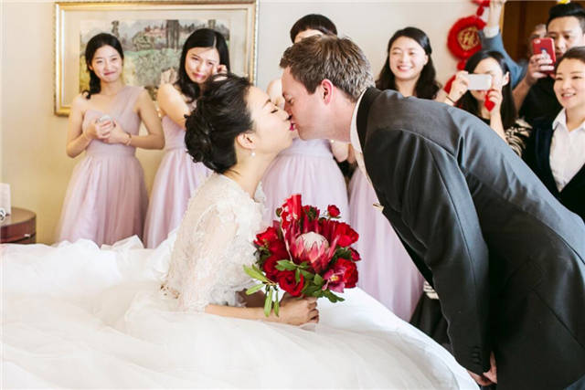 李红的结婚的照片图片