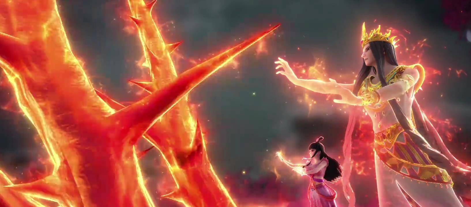 随着火领主喊出"原始的天火",王默在他的遥控下出手了.