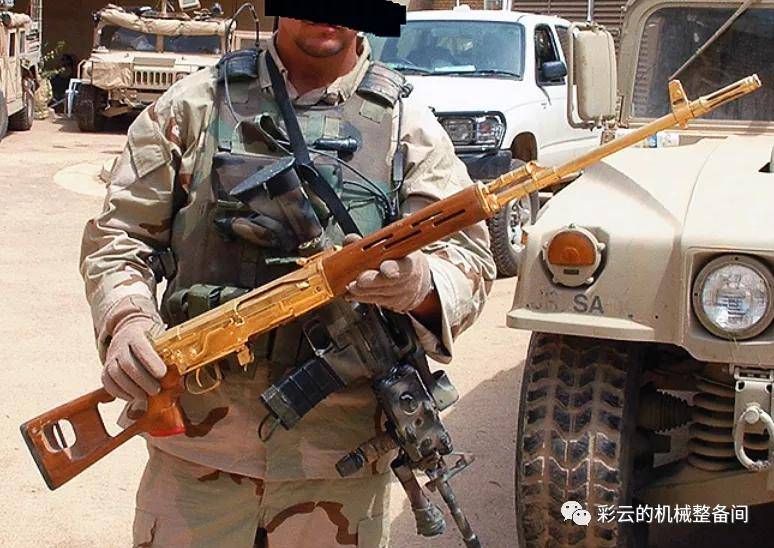 原创萨达姆的黄金ak是什么型号这是伊拉克塔布克系列步枪