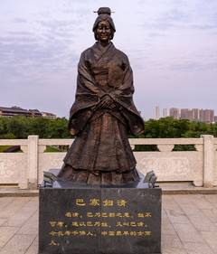 这个令秦始皇情有独钟的女人叫巴寡妇清,就是巴郡,也就是现在重庆附近