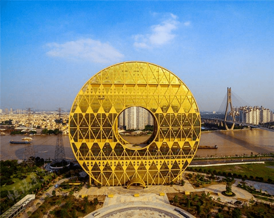 杭州圆形建筑图片