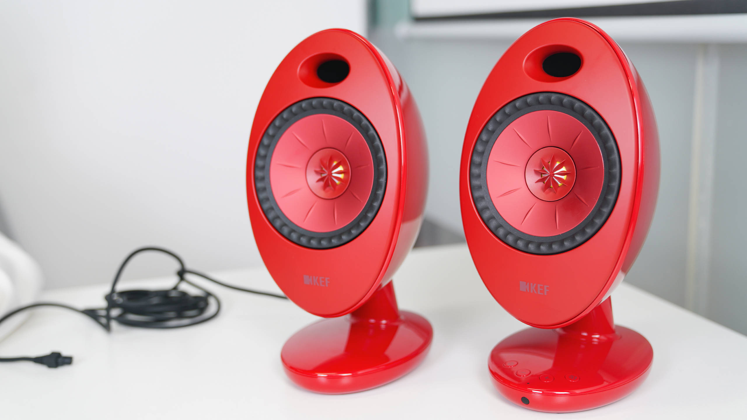 hifi音响出圈,时尚和专业的碰撞,kef egg duo音箱开箱测评_手机搜狐网