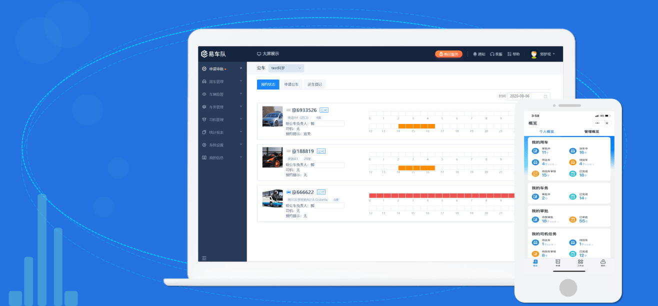 車輛管理系統易車隊為數萬家釘釘企業打造數字化管車生態圈