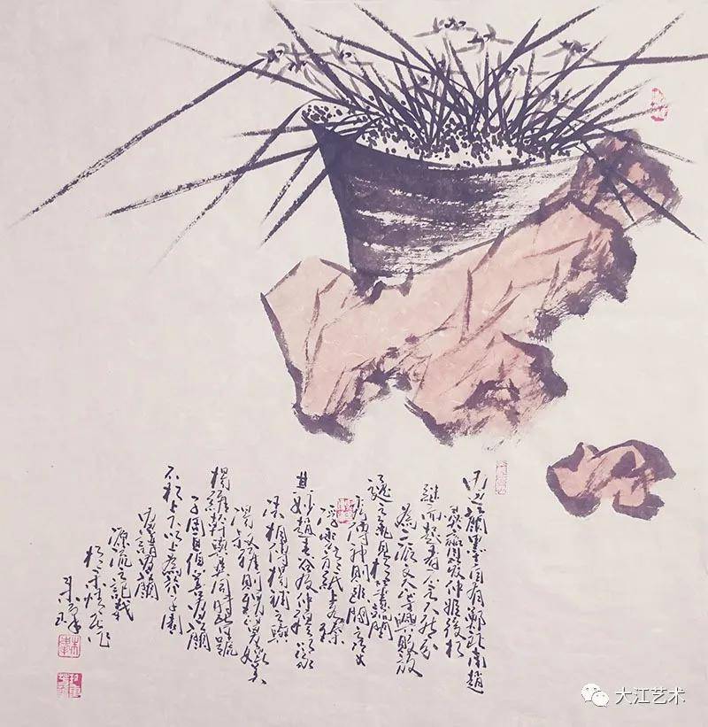 大江艺术第98期画家朱峰作品欣赏