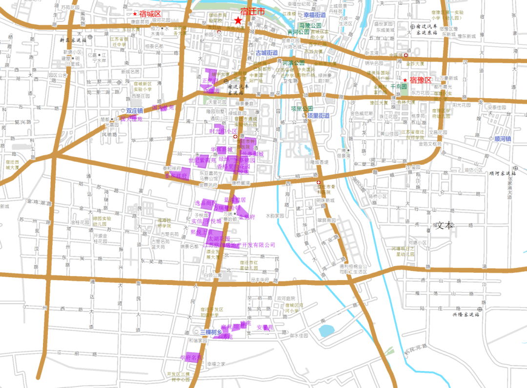 2020年宿遷住宅存量數據曝光!_宿城區