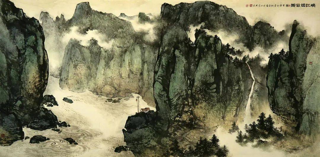 金树勇的山水:虚无缥缈间散发着独特的水墨意境