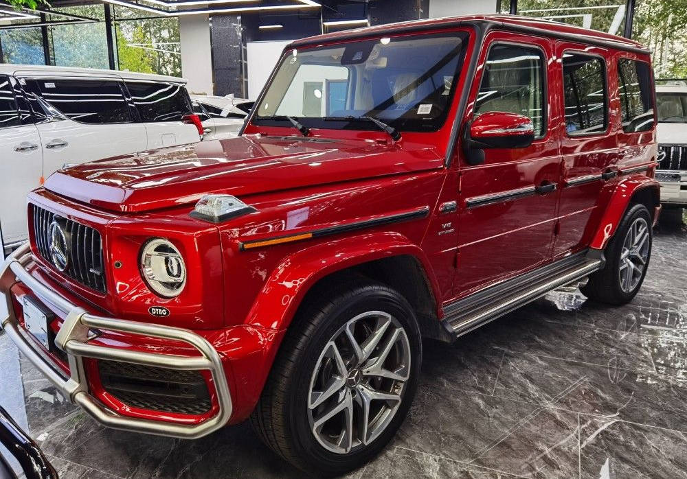 骚红已足够惊艳 20款奔驰g63网红土豪首选座驾