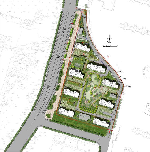 苏州高铁新城老盘新组团建设工程批后公示_花园