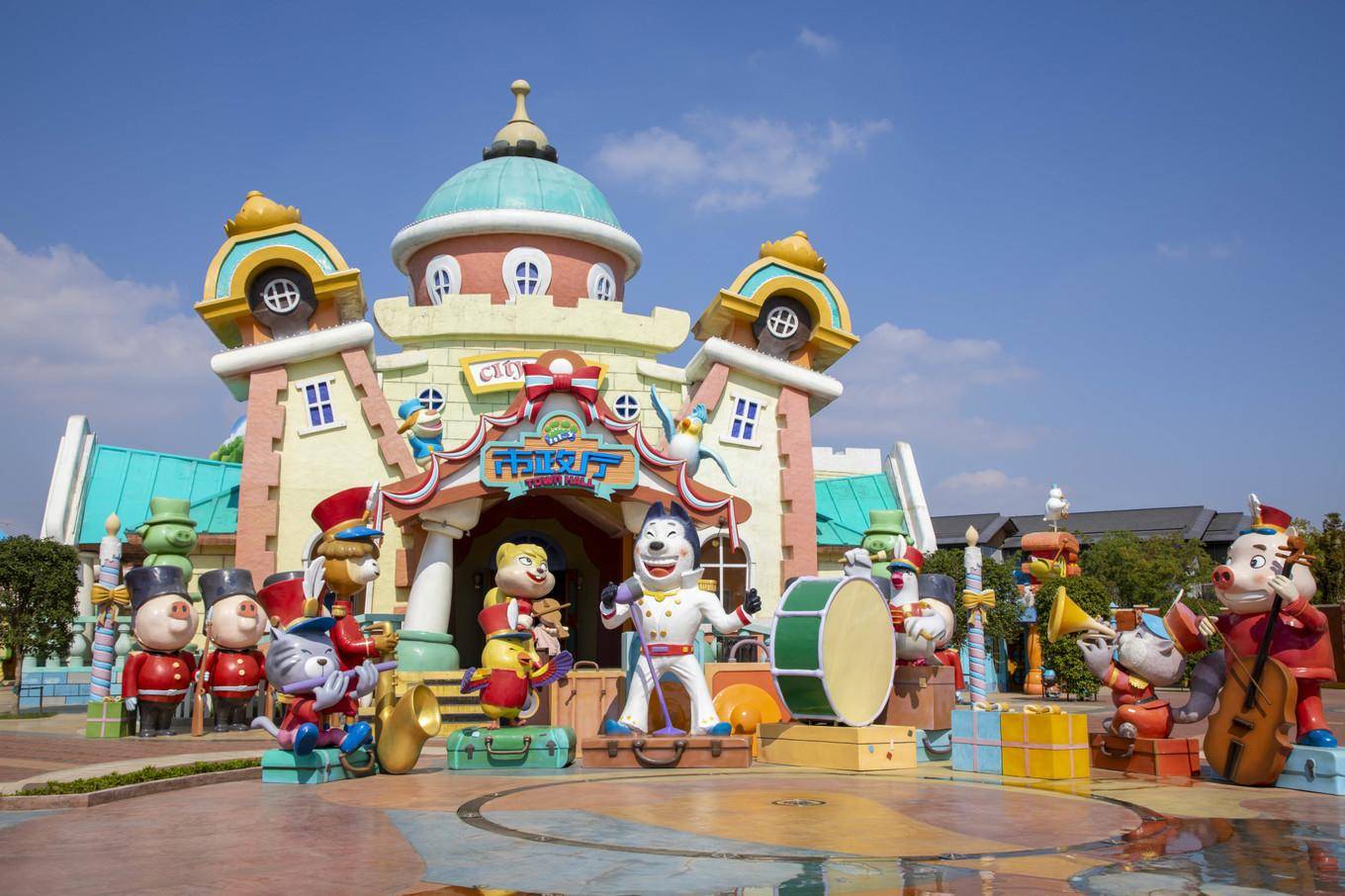 无锡融创乐园,江南园林的设计风格与大型游乐场完美结合_手机搜狐网