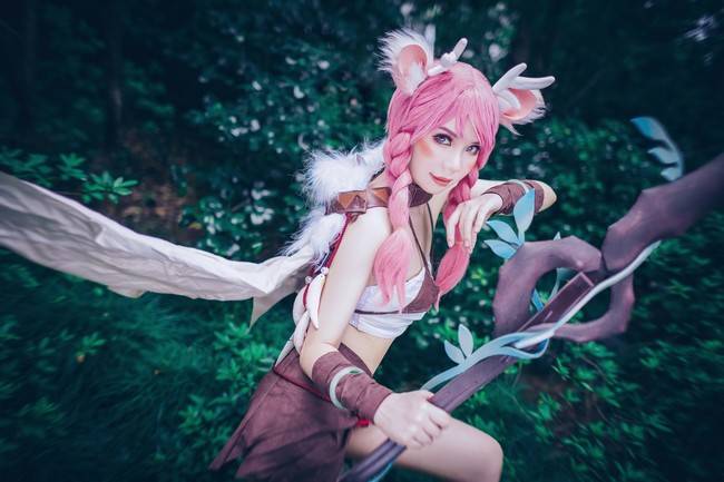 cos:瑶瑶公主,森林中的小鹿女