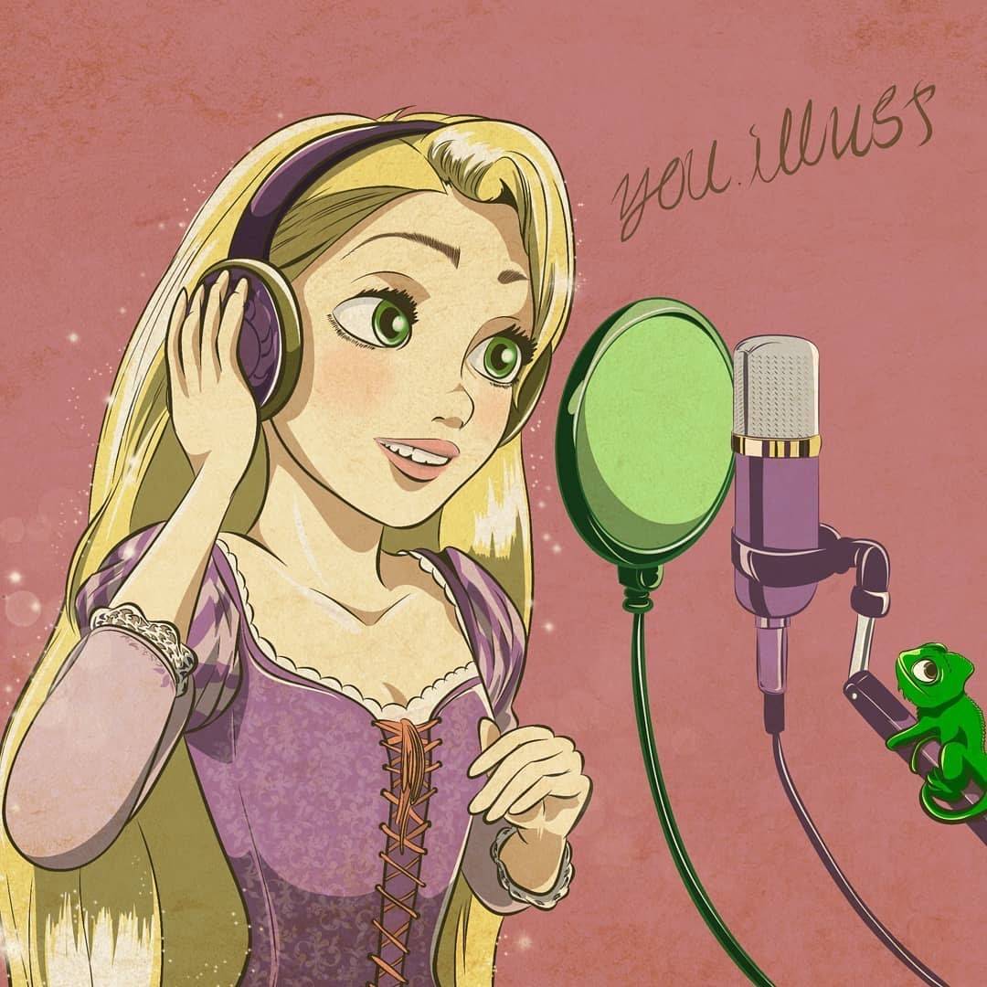 迪士尼公主都会唱歌,但谁才像超级巨星?乐佩的小龅牙有点减分