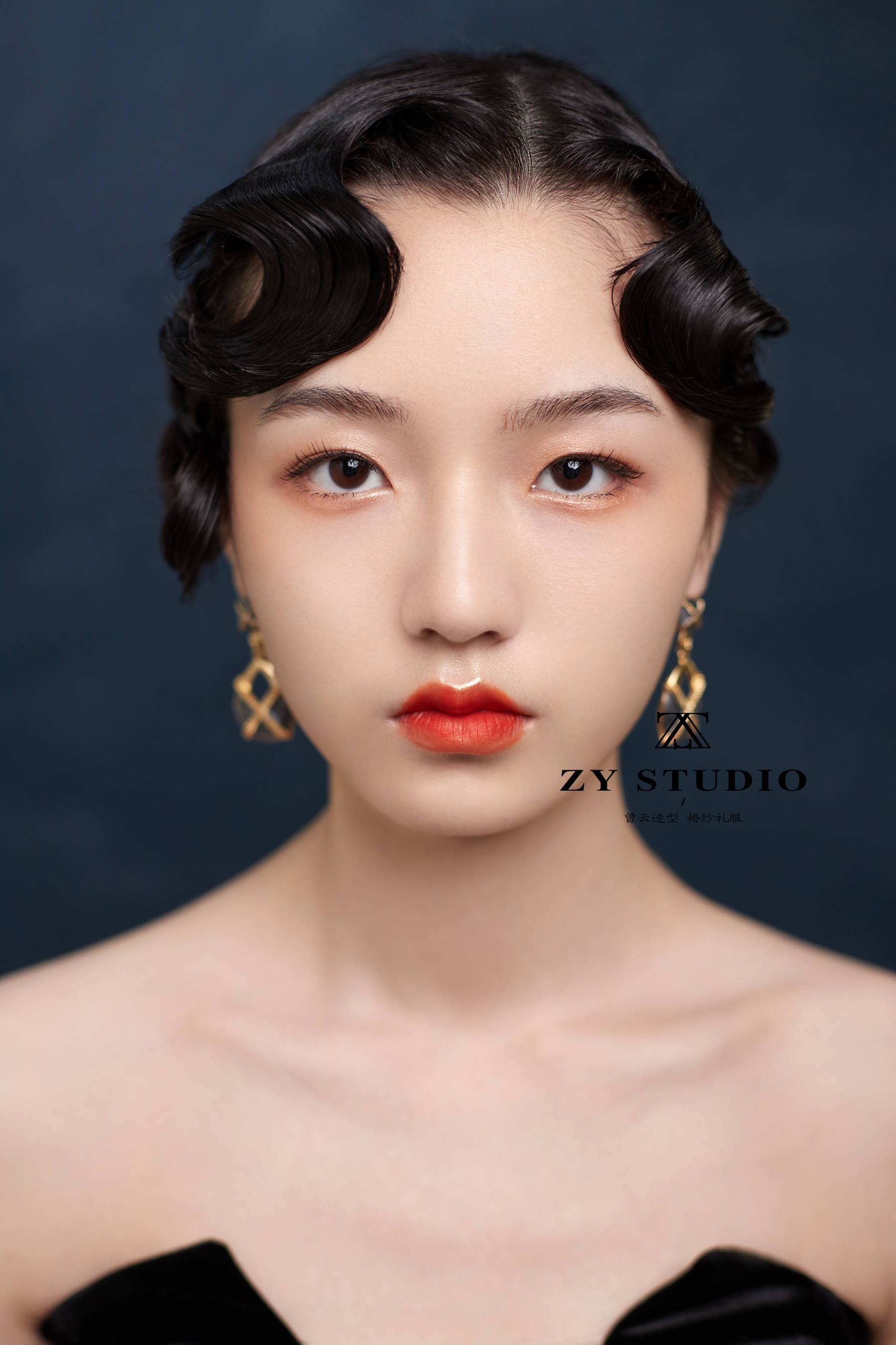 【曾云造型课堂】少女感手推波,手推波妆容造型