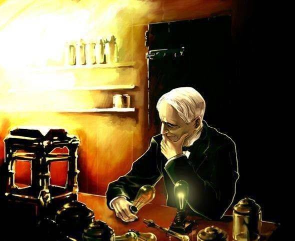 历史上的今天1879年10月21日美国科学家爱迪生发明了电灯