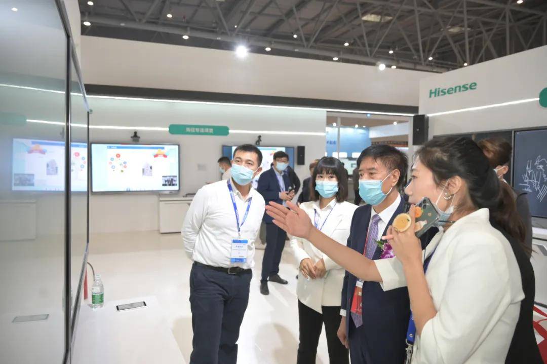 倡导健康护眼，海信教育今日亮相第78届中国教育装备展示会！