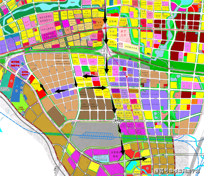 五象总部基地地图图片