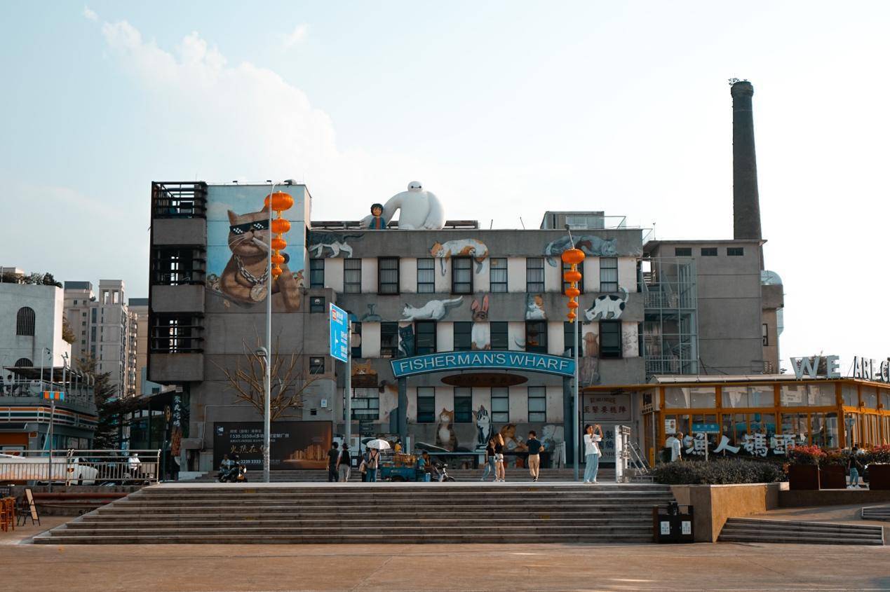 仿佛误入宫崎骏动画领界s打卡顺德容桂渔人码头