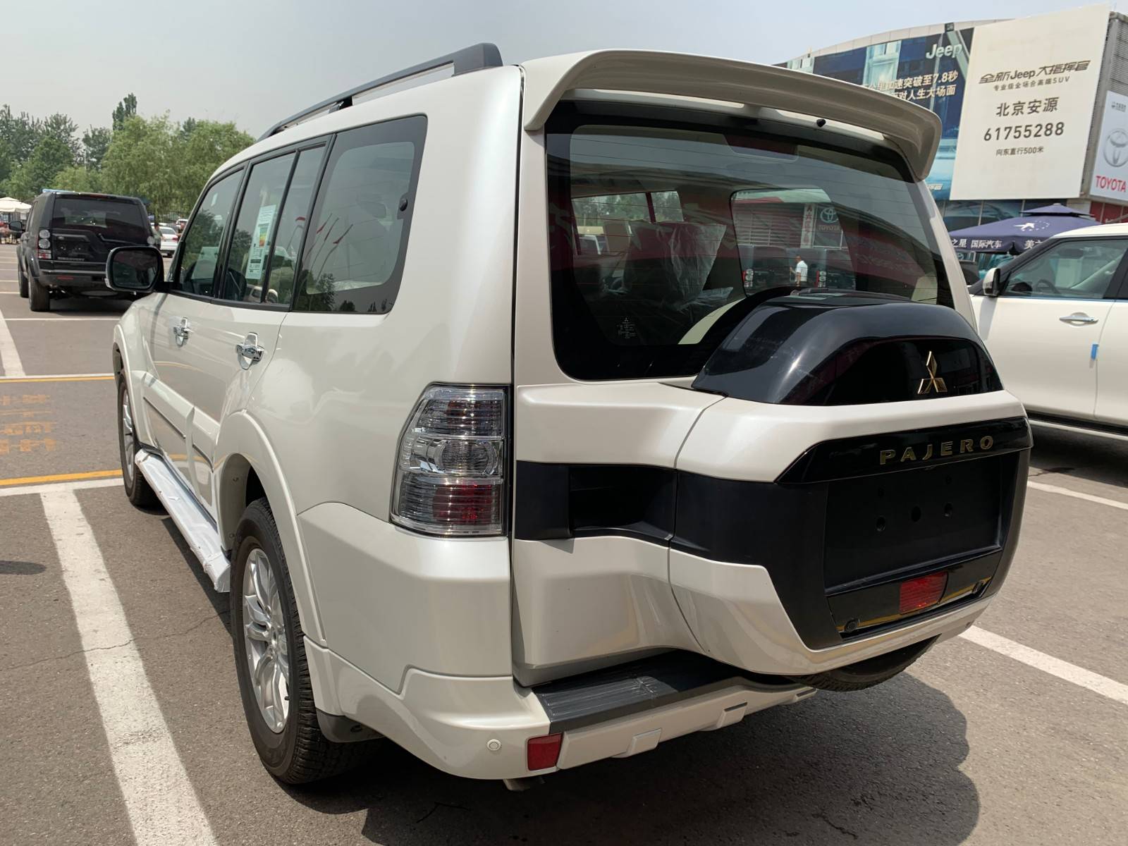 20款进口三菱帕杰罗v97顶配版山猫灵动越野