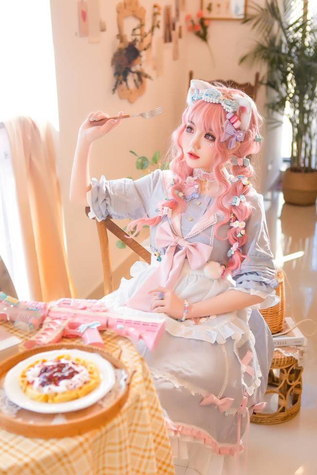 lolita:甜品派对,粉色好甜_手机搜狐网