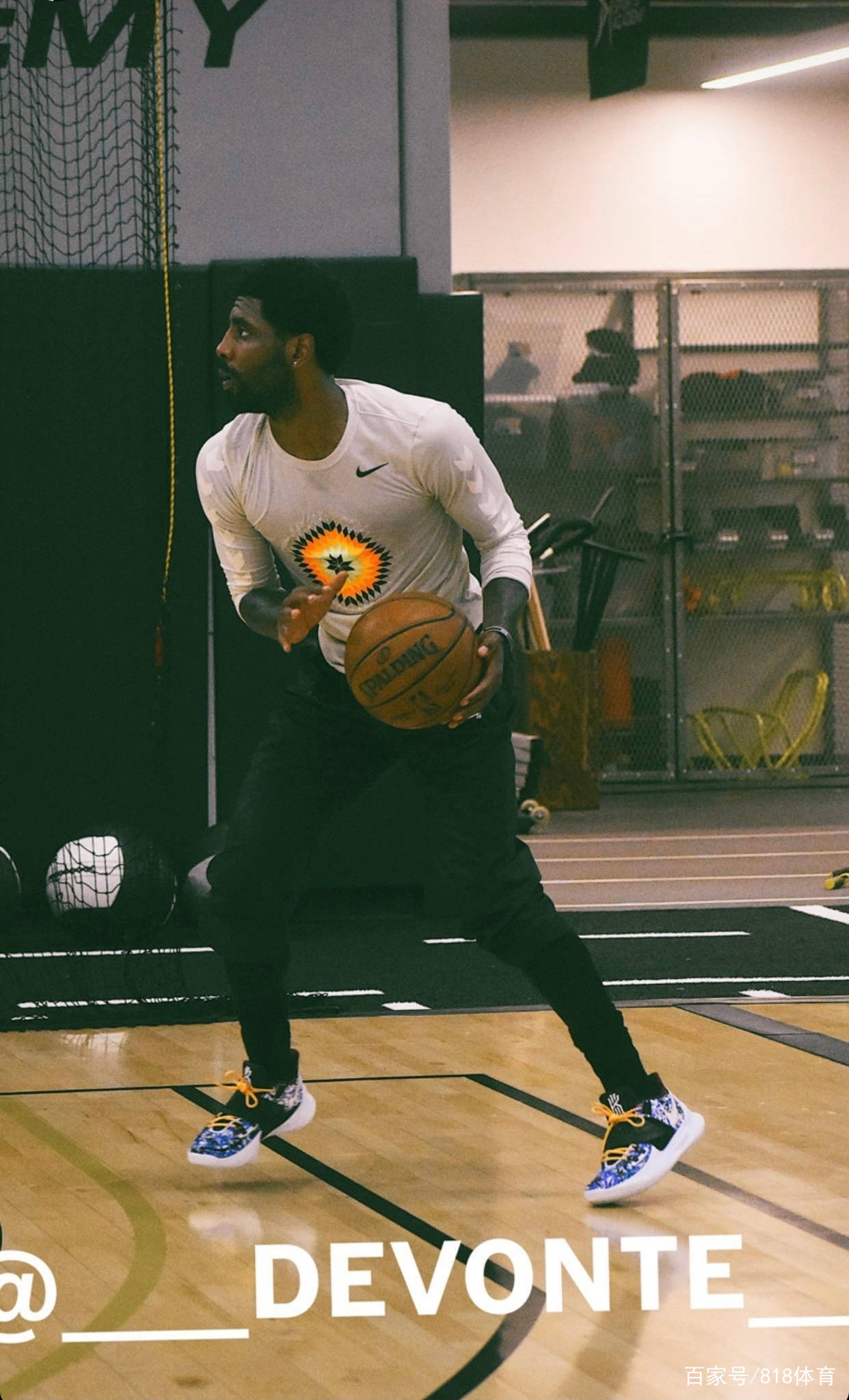 杜欧合璧!杜兰特欧文今日一同训练,精神小伙状态不错