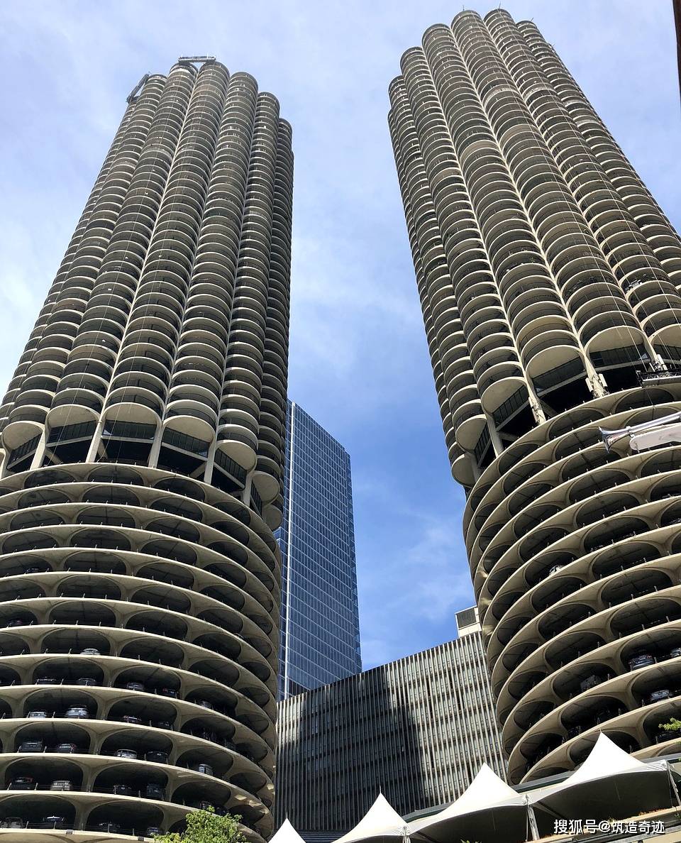 芝加哥"玉米楼",高端公寓鼻祖,56年前的超前卫设计