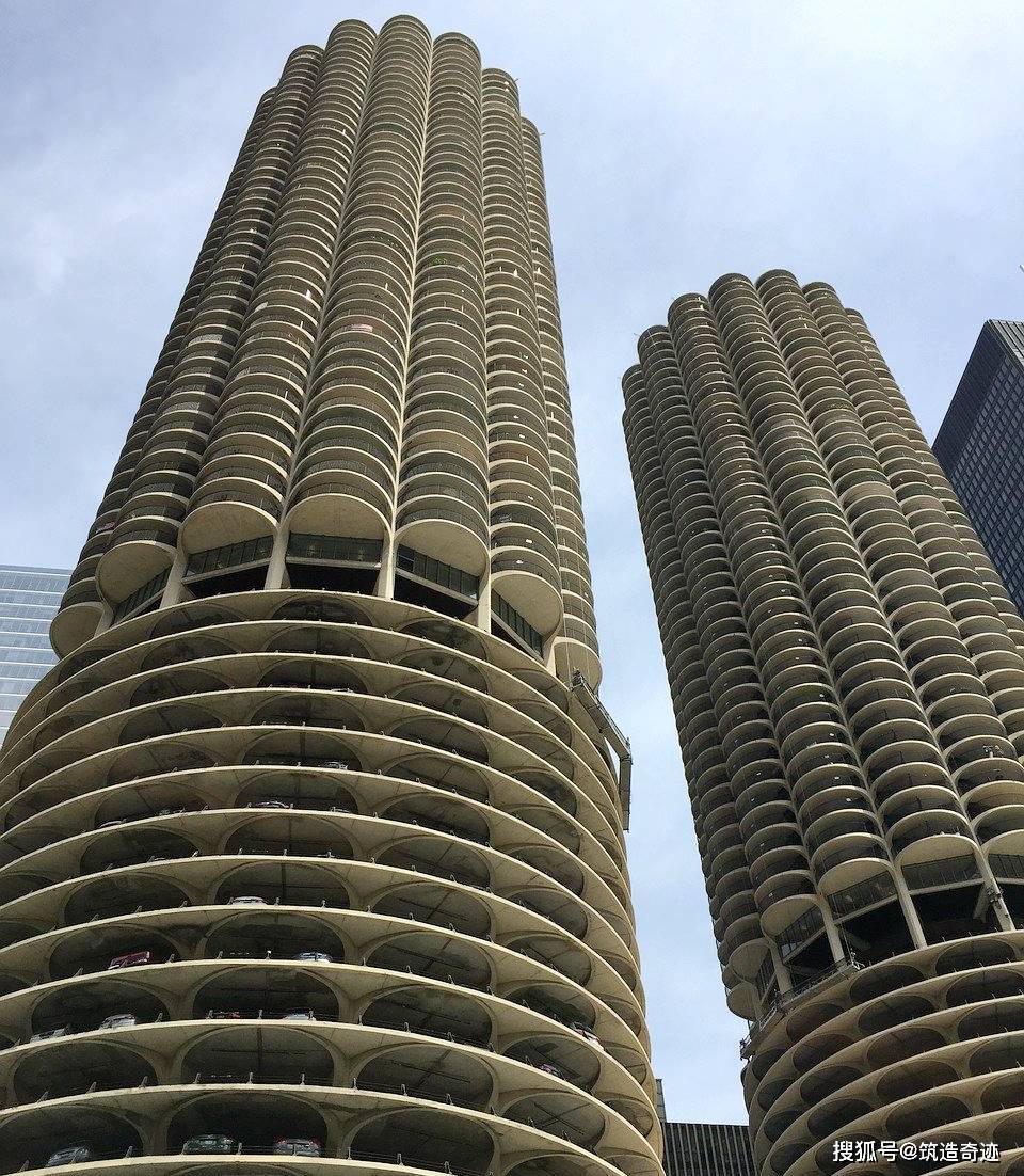 芝加哥"玉米楼",高端公寓鼻祖,56年前的超前卫设计