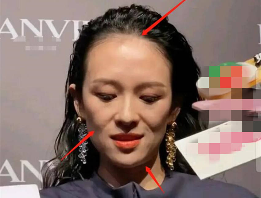 原创章子怡生二胎后首亮相发际线偏高法令纹颇深让人几乎不敢认