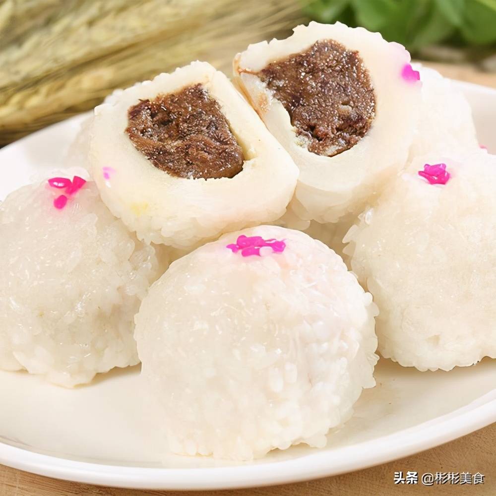 糯米粉的最简单吃法,晶莹,软糯,香甜,家里值得动手做的美食