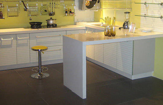 橱柜台面常用材质---优缺点大解剖_厨房