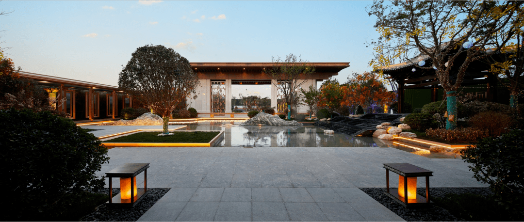 邓州龙记观园是新中式建筑吗