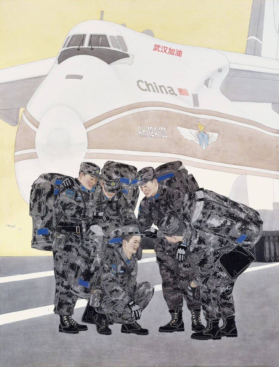 生命的赞歌通州区抗击新冠疫情美术专题创作展在京展出