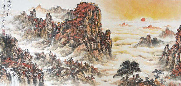 李墨李咏秋稽古澄心当代中国画名家笔墨研究观摩展