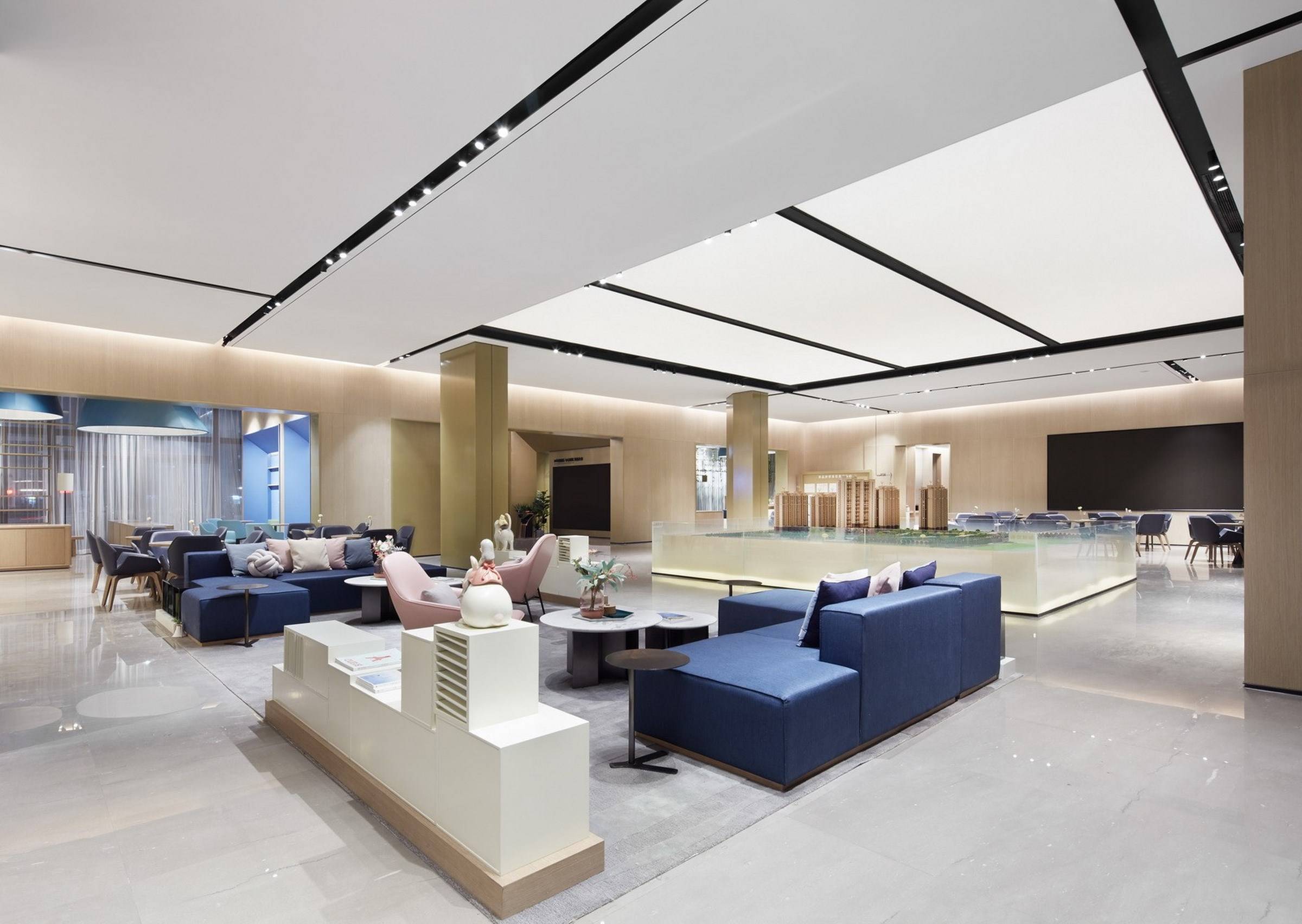 轻奢的生活馆设计一眼看去舒适的很