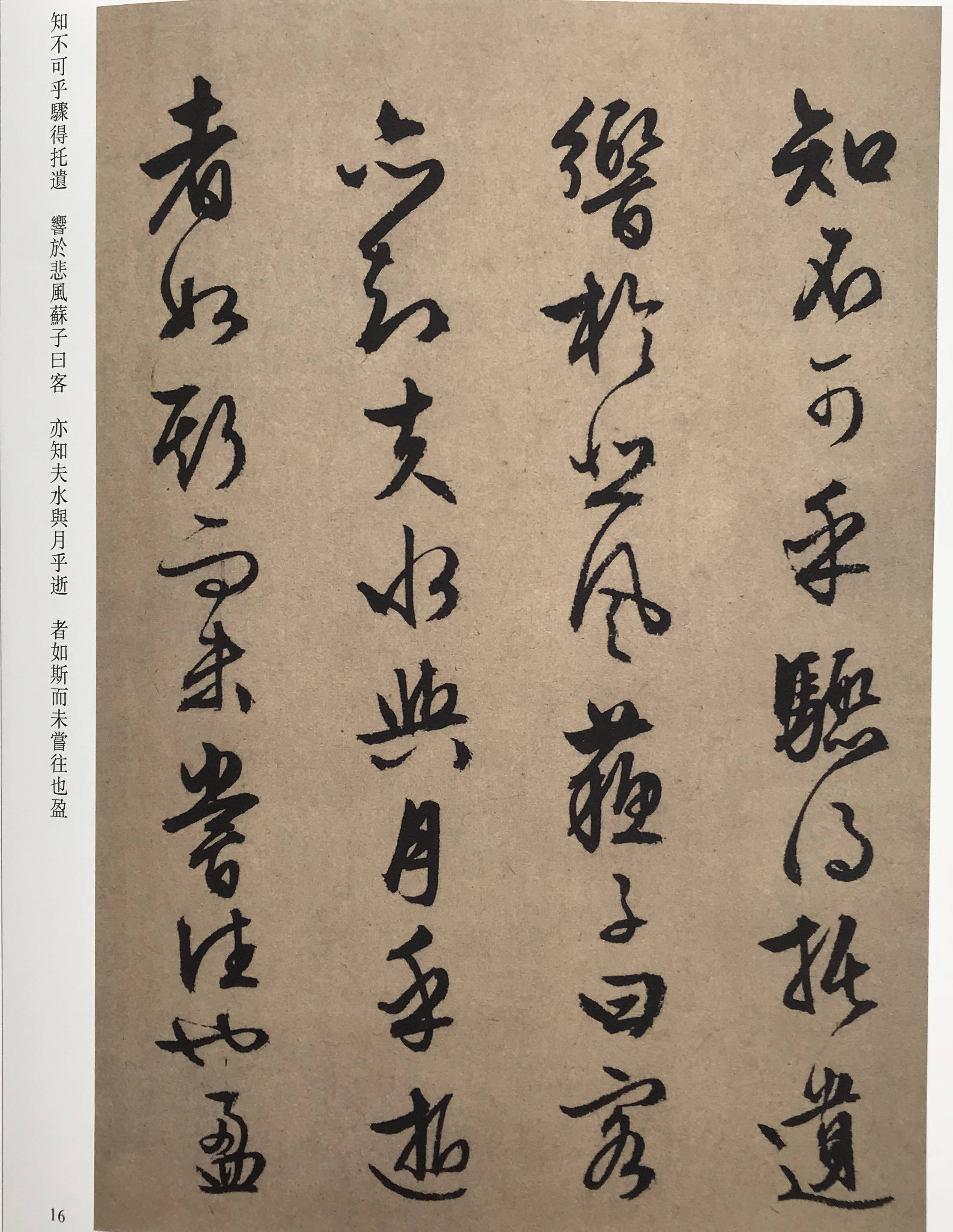 明代著名书法家文征明行书《前后赤壁赋》-搜狐大视野-搜狐新闻