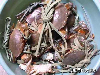 潮汕必吃美食之一红膏赤蟹的诱惑螃蟹的美味你吃过没大潮社tv