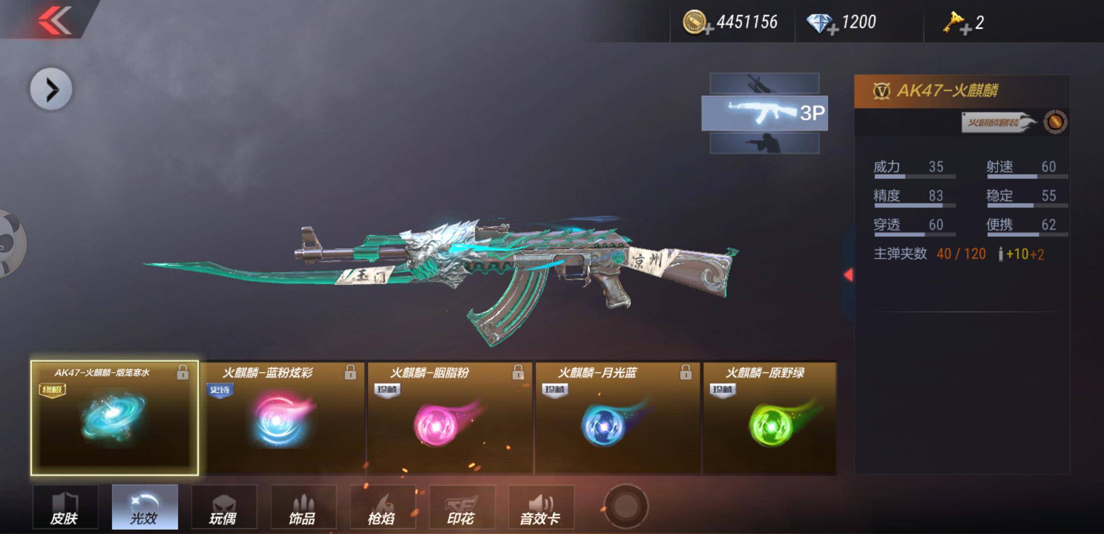 cf手游最贵的火麒麟?老玩家为它氪了1600块,得知现价心态崩了