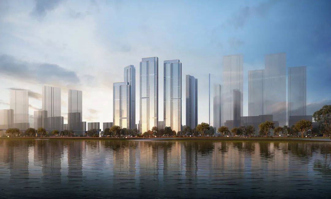 项目效果图未来生活在电建地产·洺悦江湾的日常,是约700万方国博