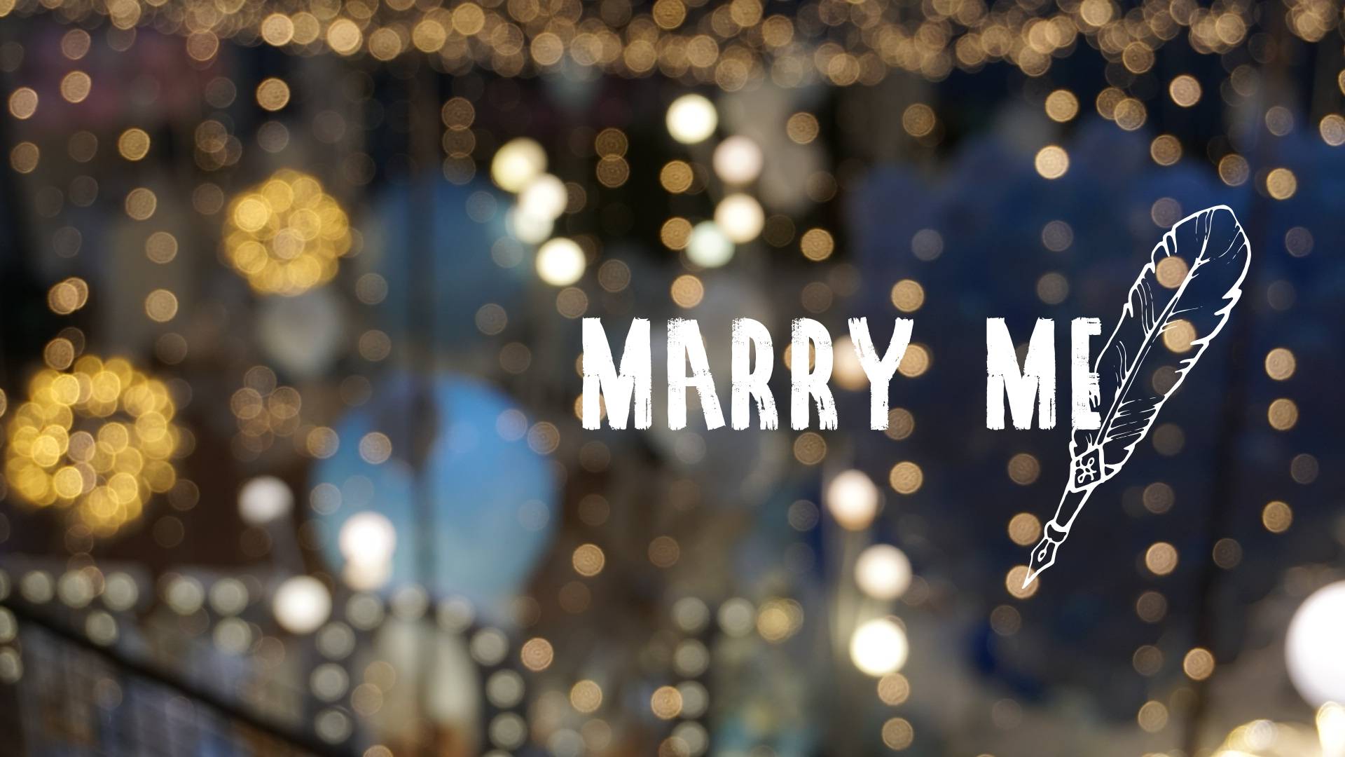 自燃界 | 蓝色系求婚布场,一切美好会如约而至