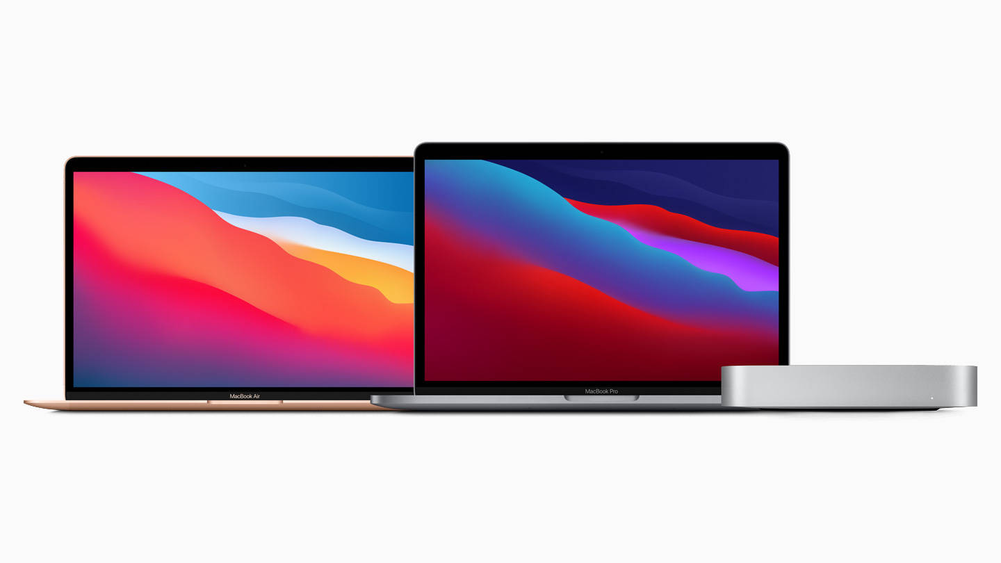 《新一代Mac正式登场 搭载Apple自研M1芯片》