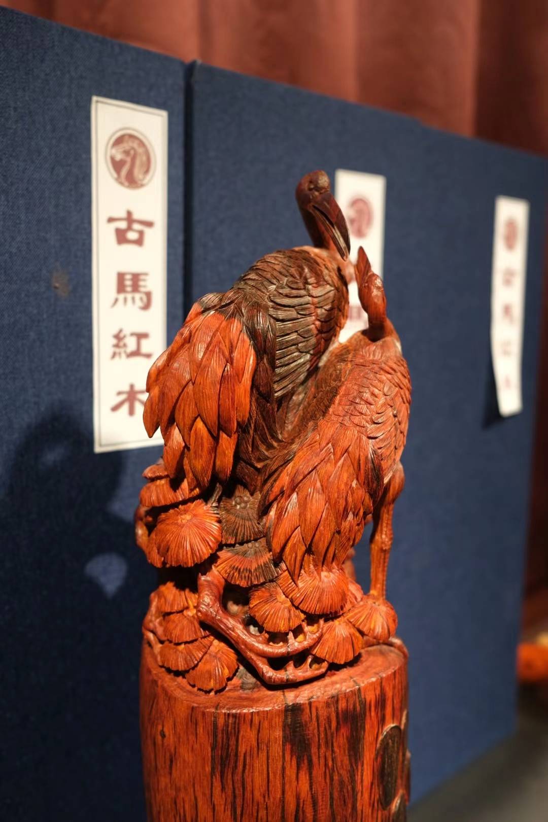 叶文骏雕刻及设计作品欣赏_紫檀