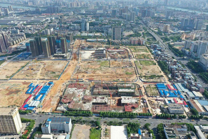江南龙光商业广场即将封顶_南宁市